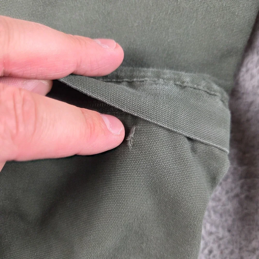 Boy Scouts Pants Youth 8 Green Cargo‎ Convertible Uniform Pant Unhemmed 25x24